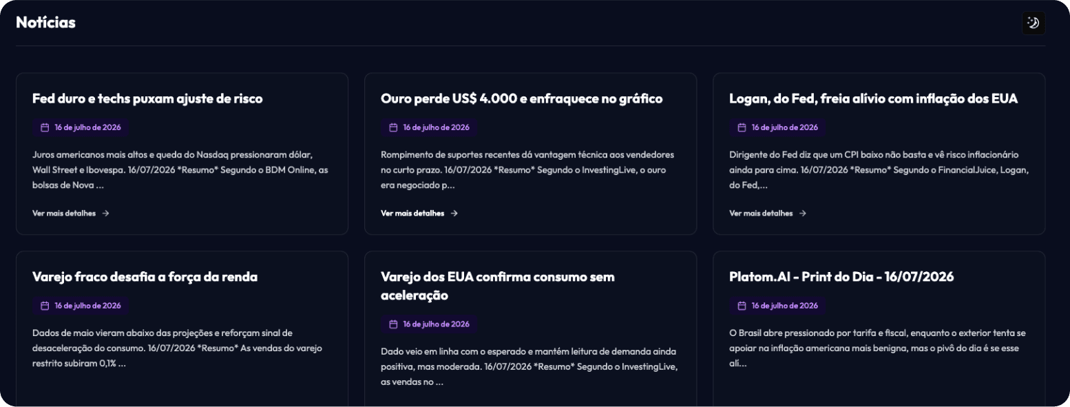 Notícias traduzidas